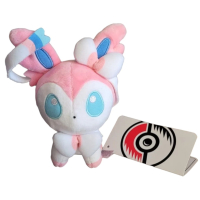 Authentic Pokemon center pokedoll Sylveon plush +/- 17cm